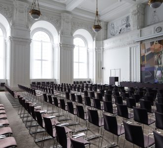 Billede af landstingssalen på Christiansborg